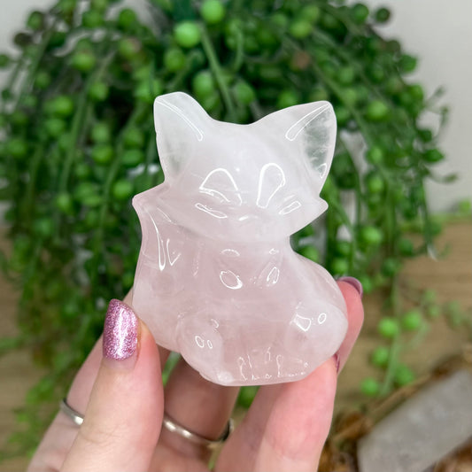 Rose Quartz Fox (W264)