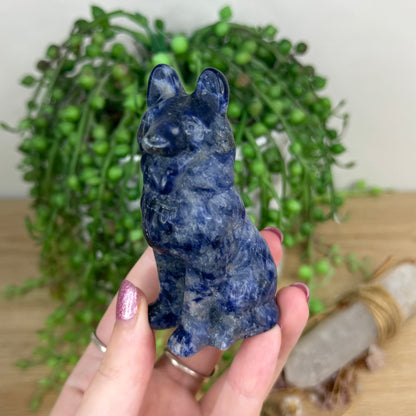 Sodalite German Shepherd (W272)