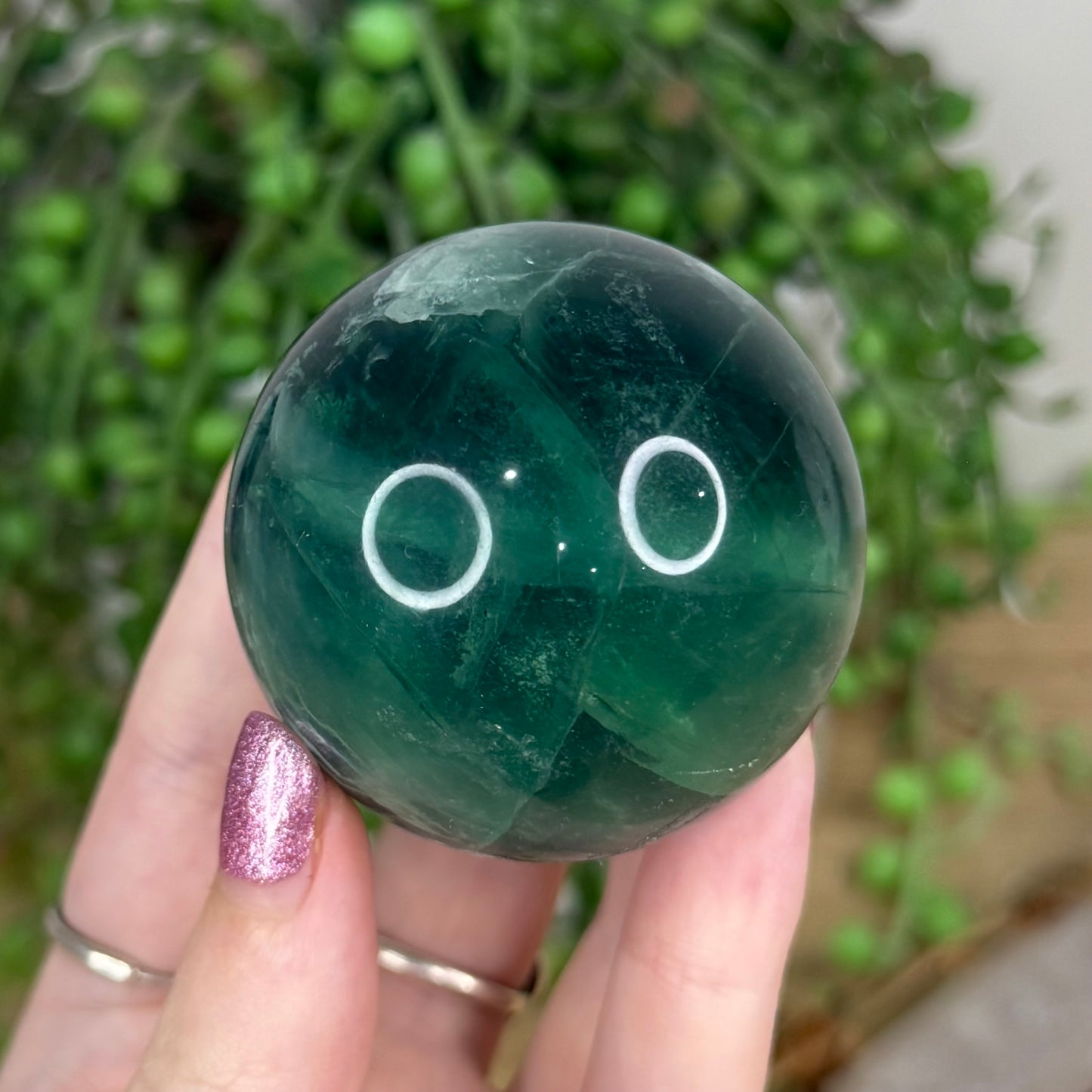 Rainbow Fluorite Sphere (W306)