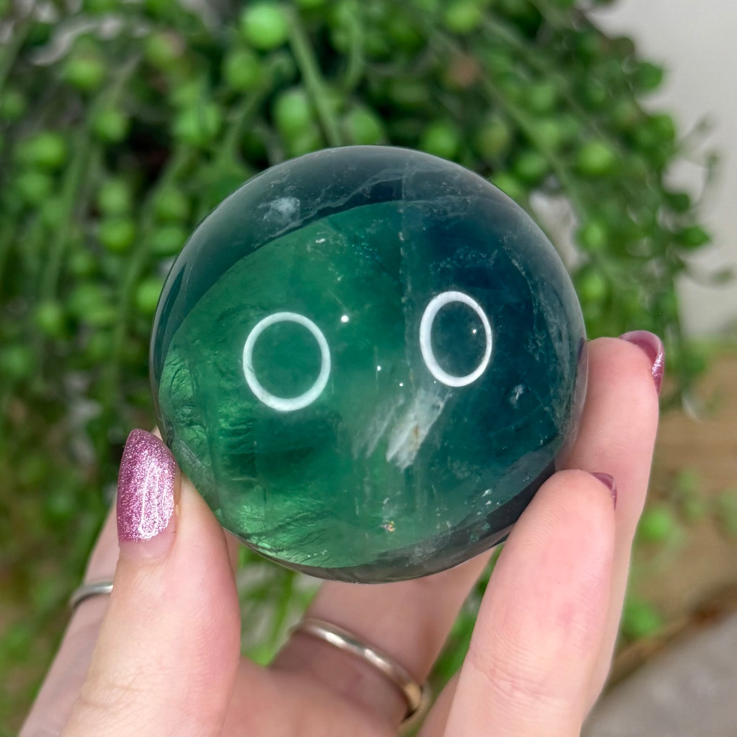 Rainbow Fluorite Sphere (W306)