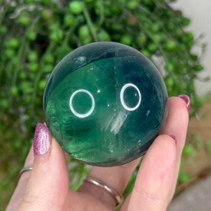 Rainbow Fluorite Sphere (W306)