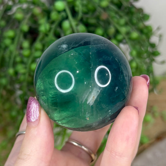 Rainbow Fluorite Sphere (W306)