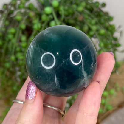 Rainbow Fluorite Sphere (W306)