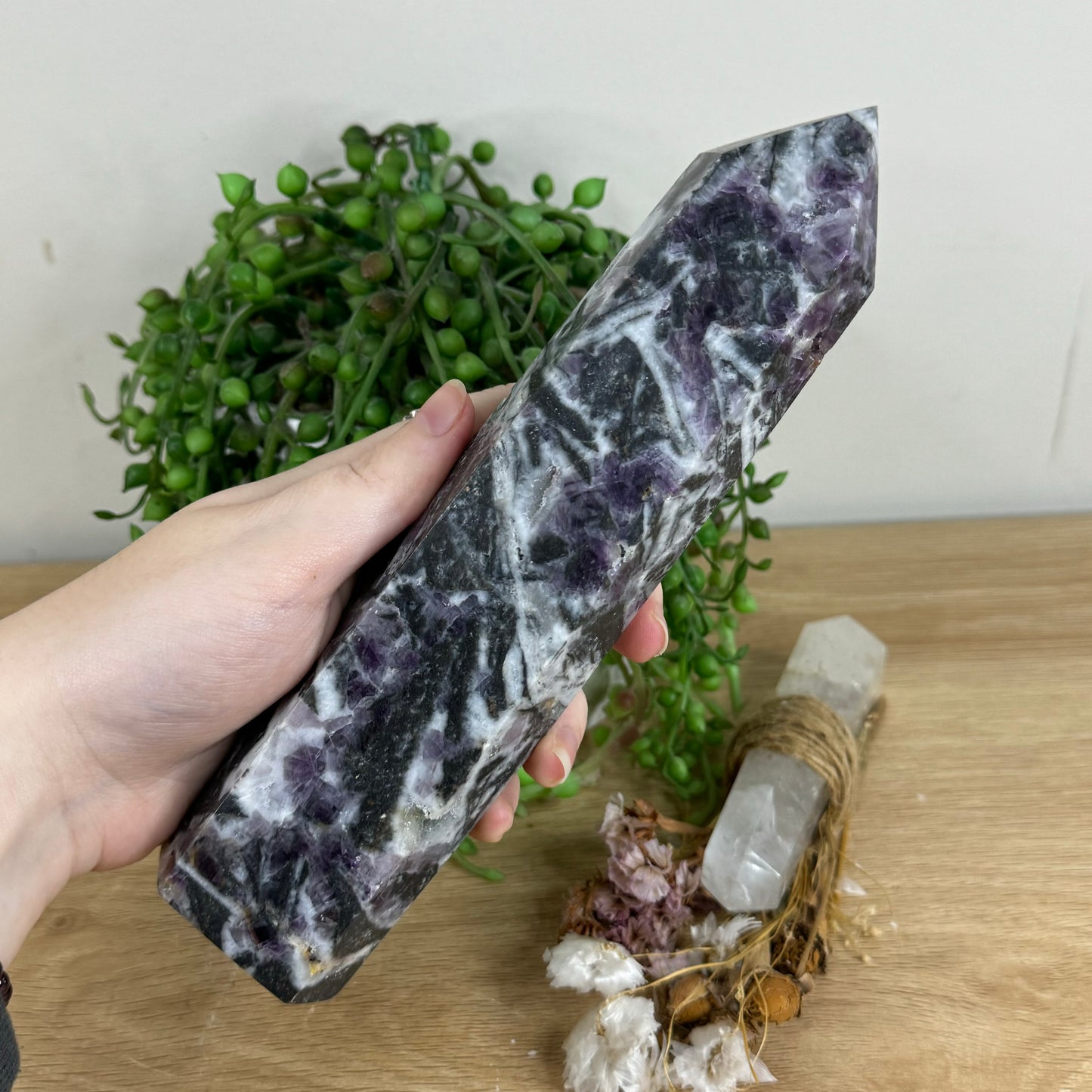 Purple Sphalerite Tower (N303)