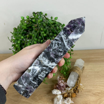 Purple Sphalerite Tower (N303)