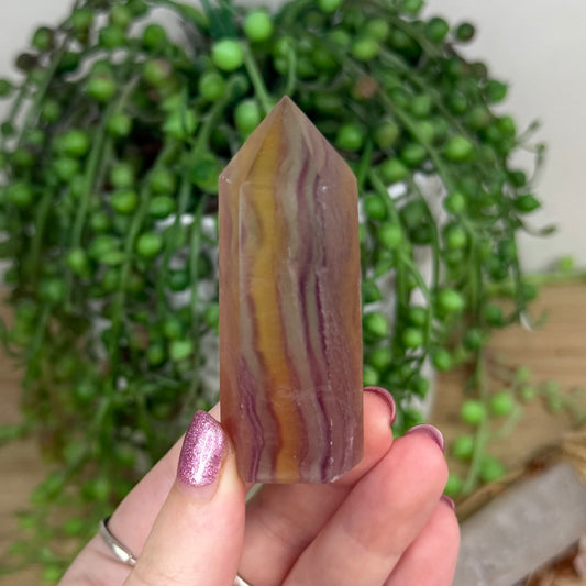 Candy Fluorite Point (W133)