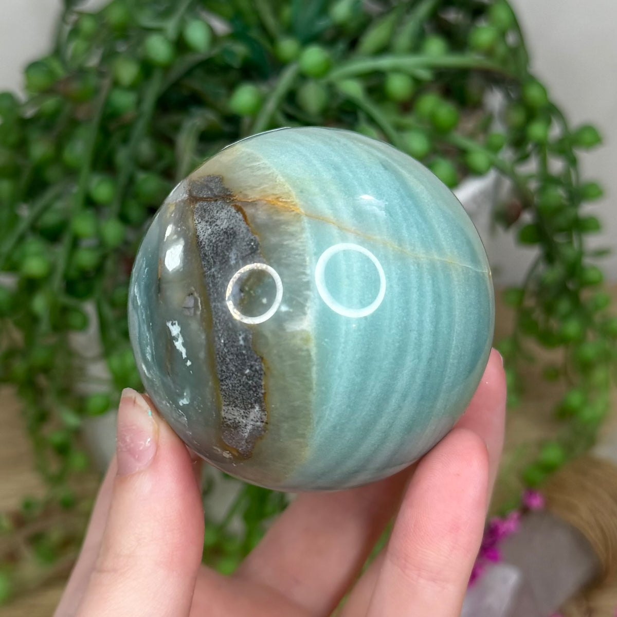 Caribbean Calcite Sphere (892A)