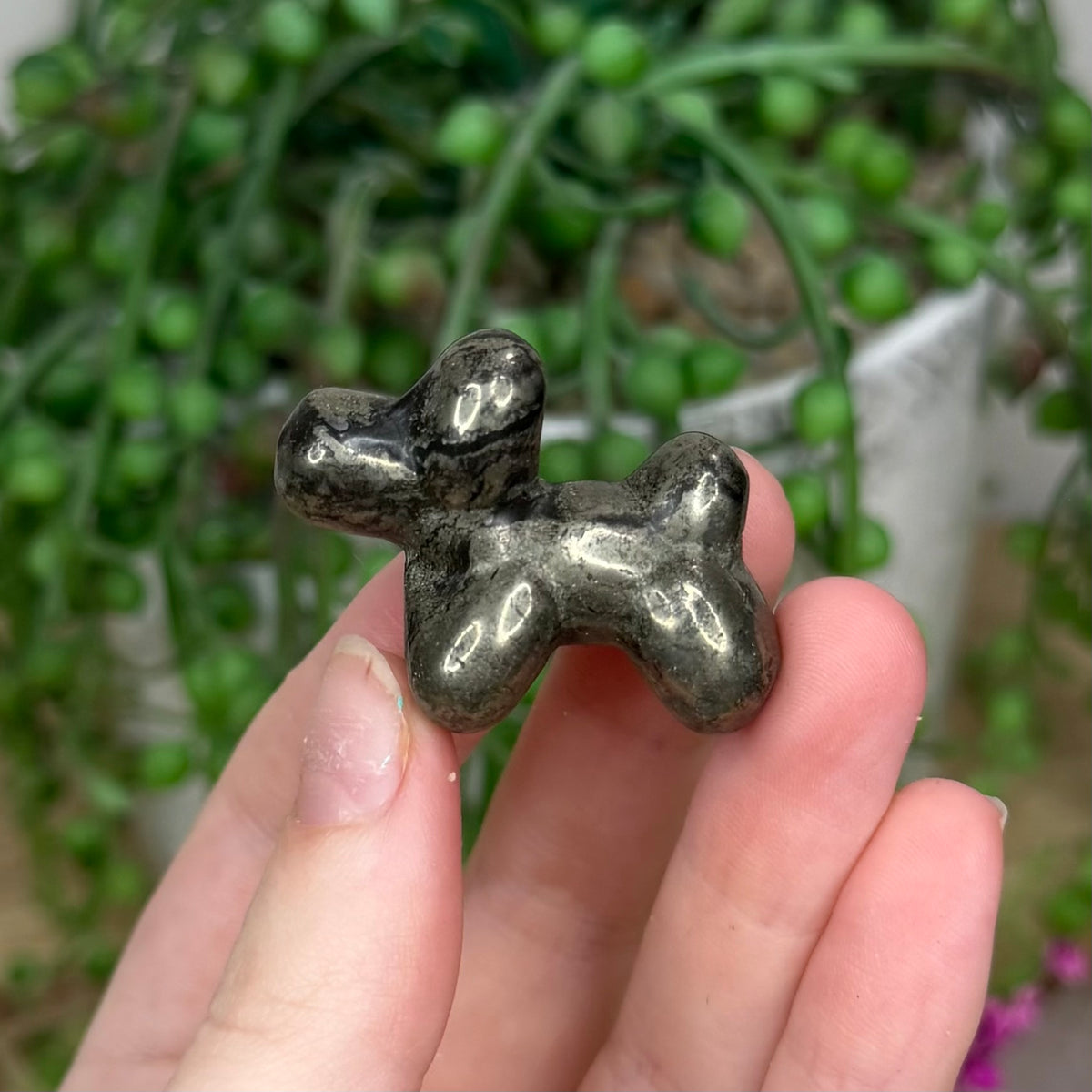 Pyrite Balloon Dog (140B)