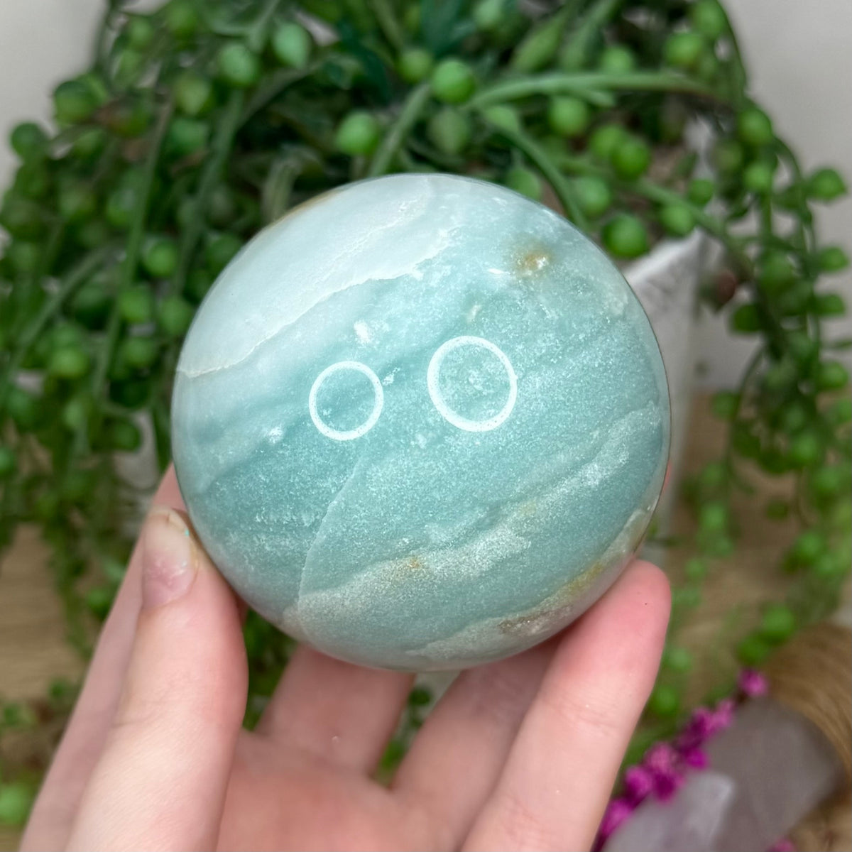 Caribbean Calcite Sphere (894A)