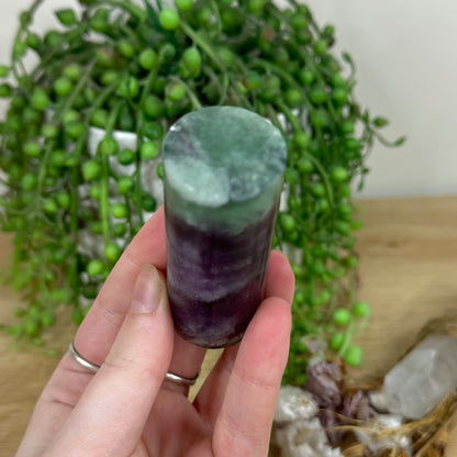 Rainbow Fluorite Cylinder (M809)