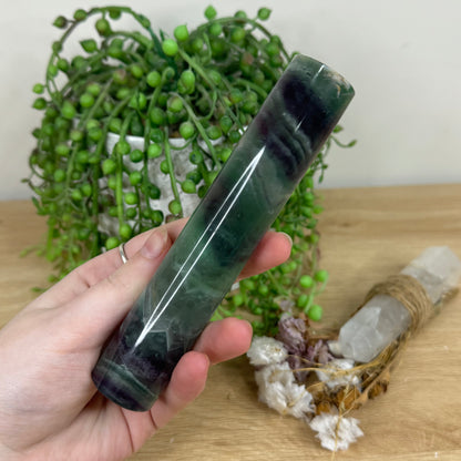 Rainbow Fluorite Cylinder (M816)