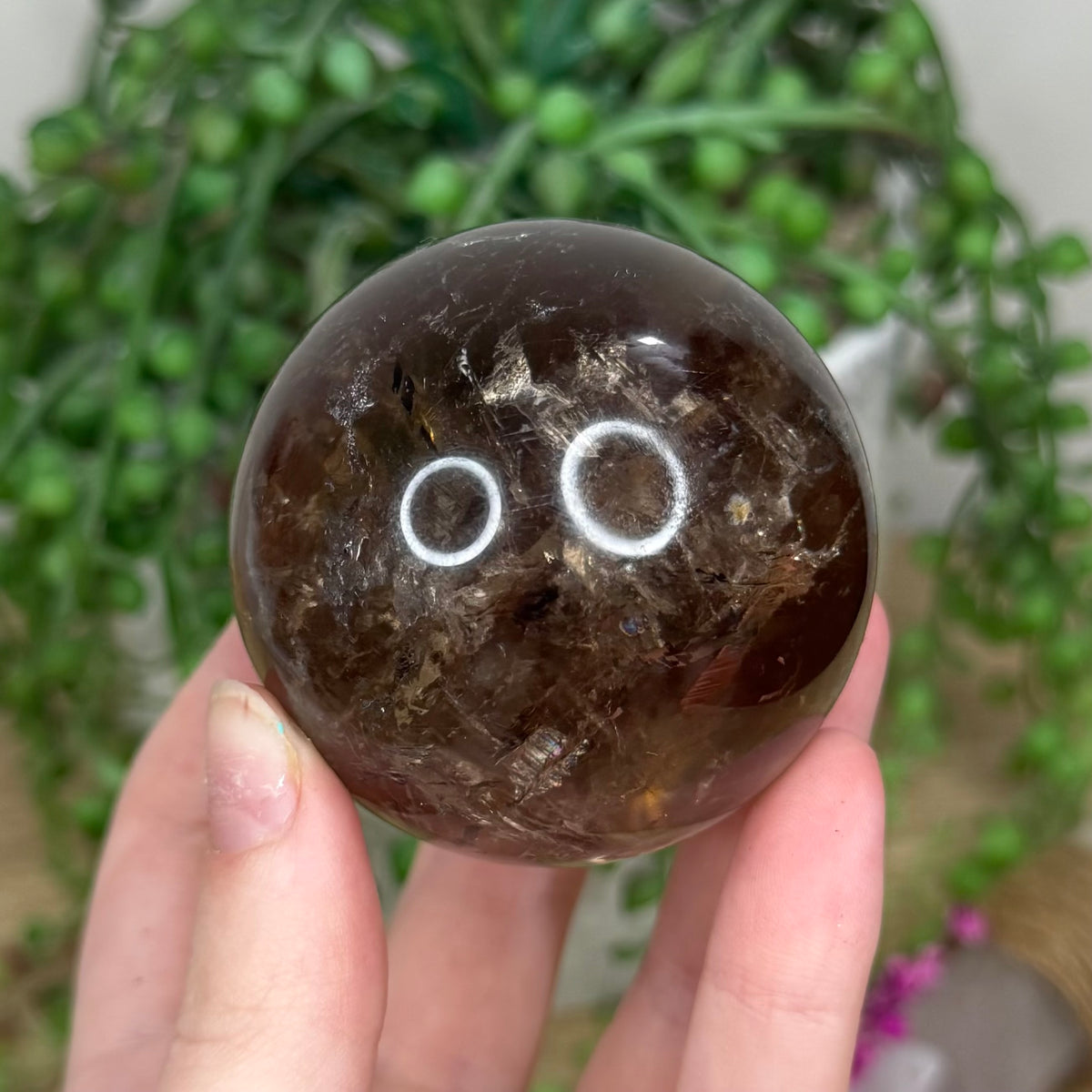 Smokey Quartz Sphere (83B)