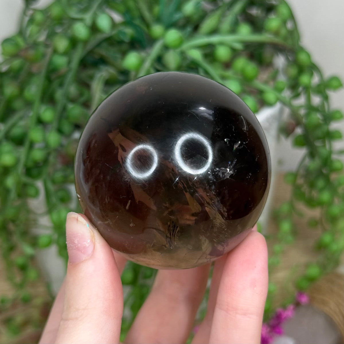 Smokey Quartz Sphere (84B)