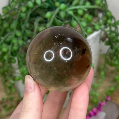 Smokey Quartz Sphere (82B)