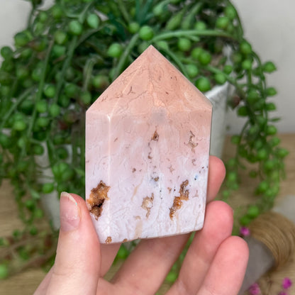 Pink Carnelian Domino Point (225B)