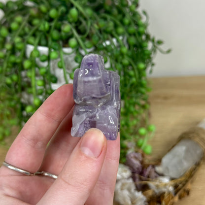 Dream Amethyst Elephant (M403)