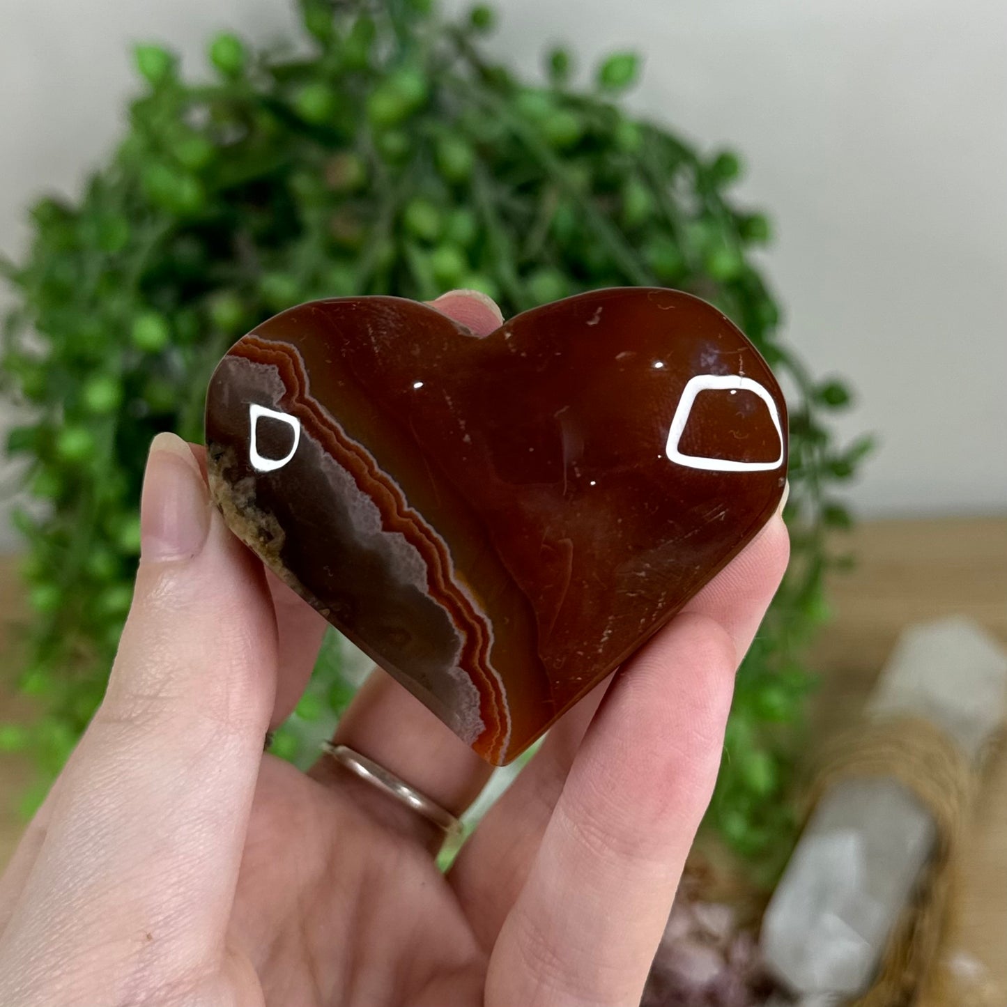 Carnelian Heart (R28)