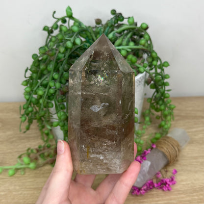 Smokey Quartz Tower (329B)