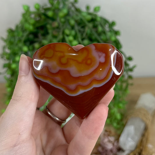 Carnelian Heart (R25)