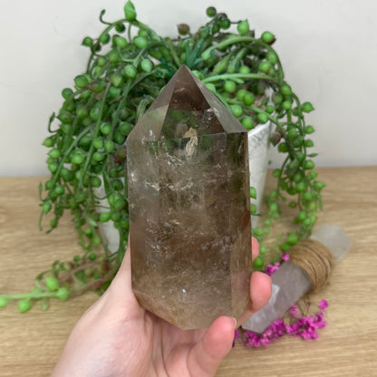 Smokey Quartz Tower (329B)