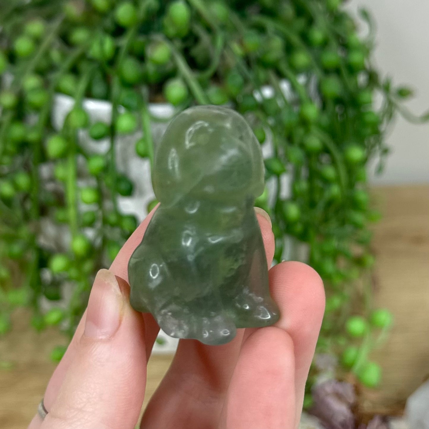 Green Aventurine Dog (M990)