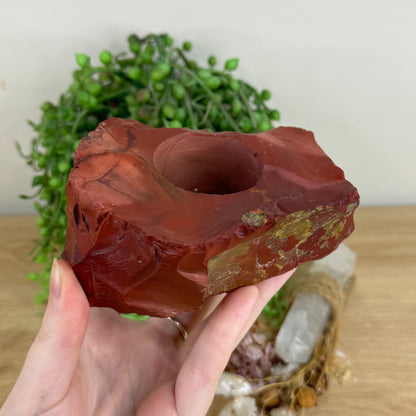 Mookaite Tea Light Holder (R55)