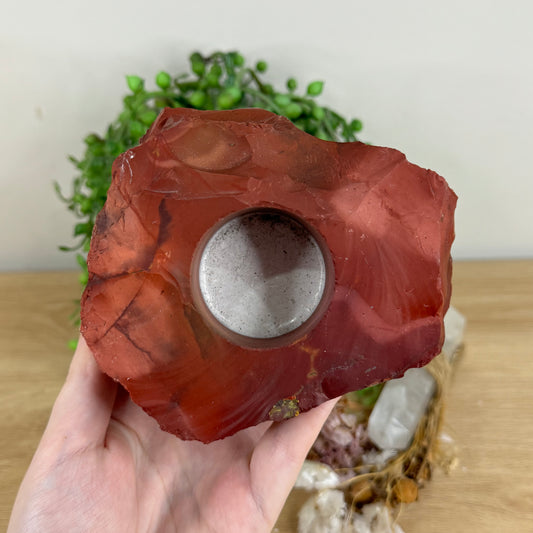 Mookaite Tea Light Holder (R55)