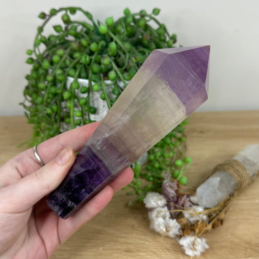 Purple Fluorite Wand (M677)