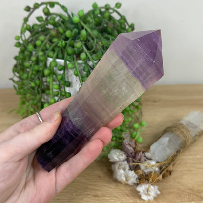 Purple Fluorite Wand (M677)