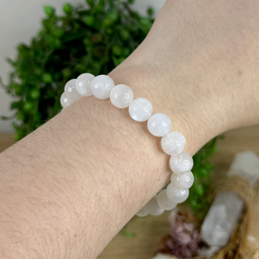 White Moonstone Bracelet (Q845)