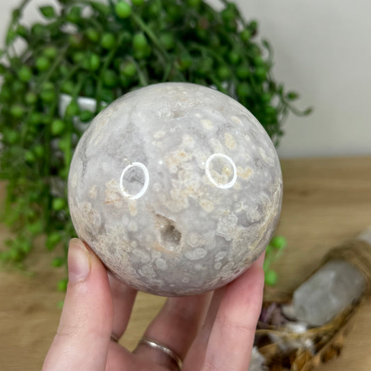 Pink Amethyst Sphere (M999)