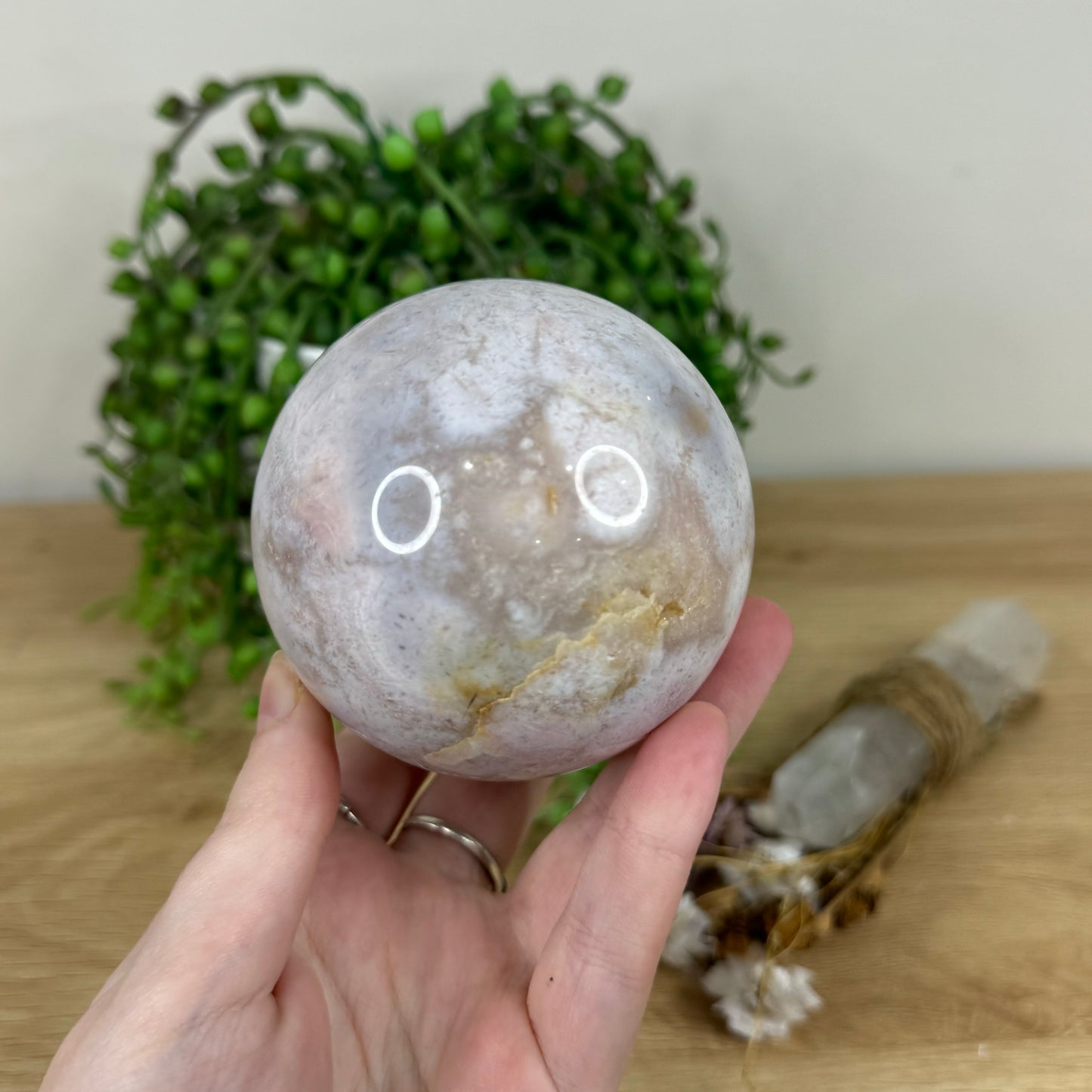 Pink Amethyst Sphere (N2)