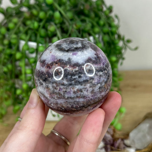Purple Sphalerite Sphere (M931)