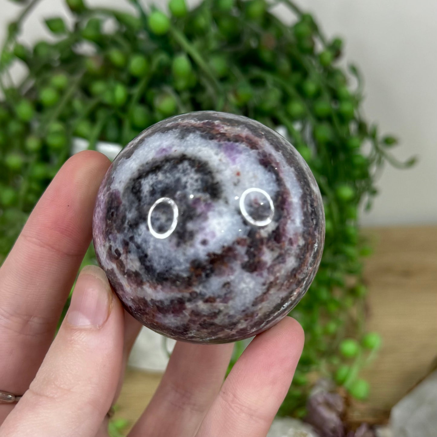 Purple Sphalerite Sphere (M931)