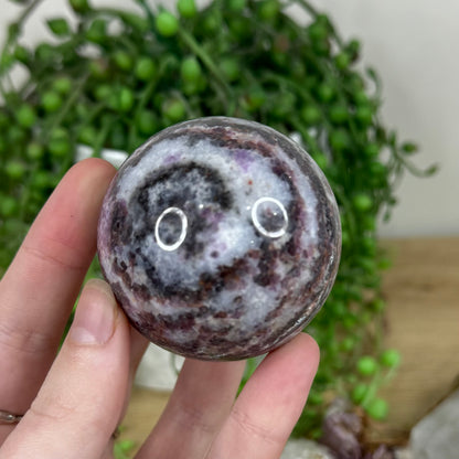Purple Sphalerite Sphere (M931)
