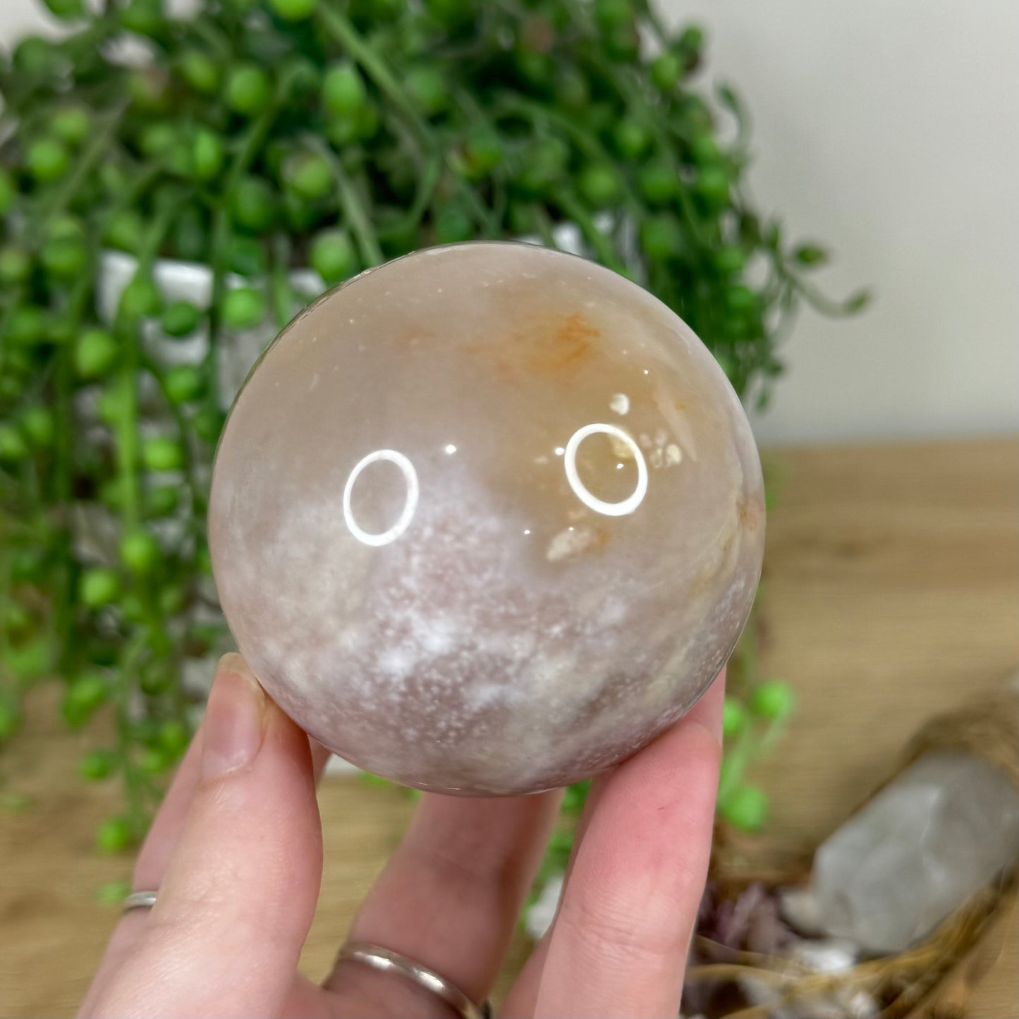 Pink Amethyst Sphere (M998)