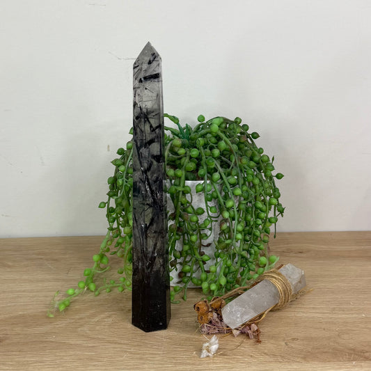 Tourmaline In Quartz Tower (X239)