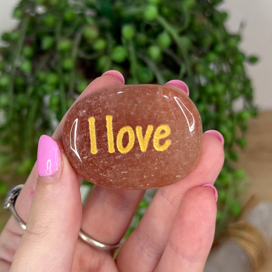 Strawberry Quartz Love Lucky Stone
