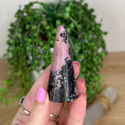 Rhodonite Ring Stand (X168)
