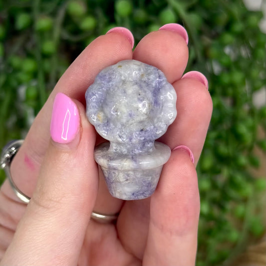Purple Jade Small Flower Pot