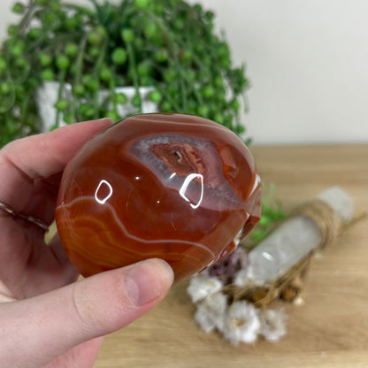 Carnelian Skull (N239)