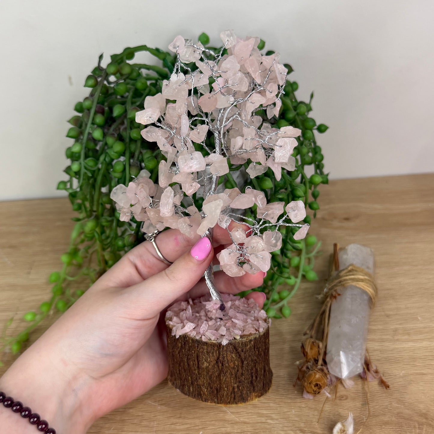 Rose Quartz Chip Tree (X297) (X298)