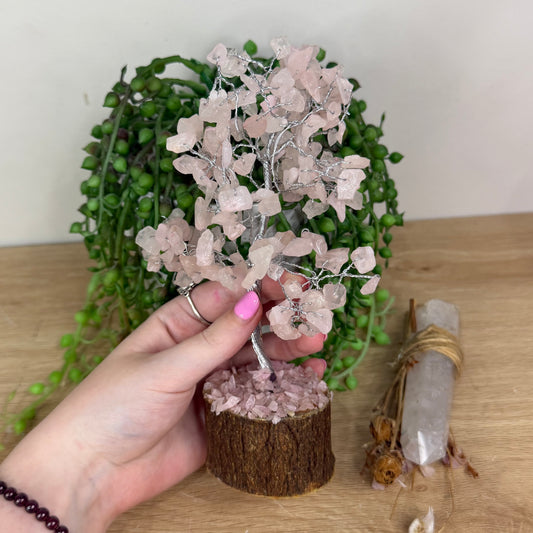 Rose Quartz Chip Tree (X297) (X298)