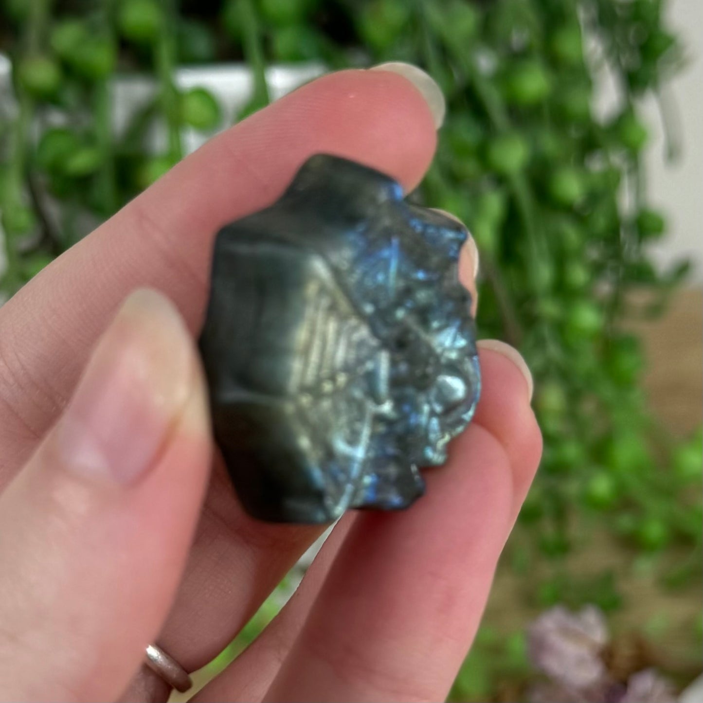 Labradorite Spider Web (N242)