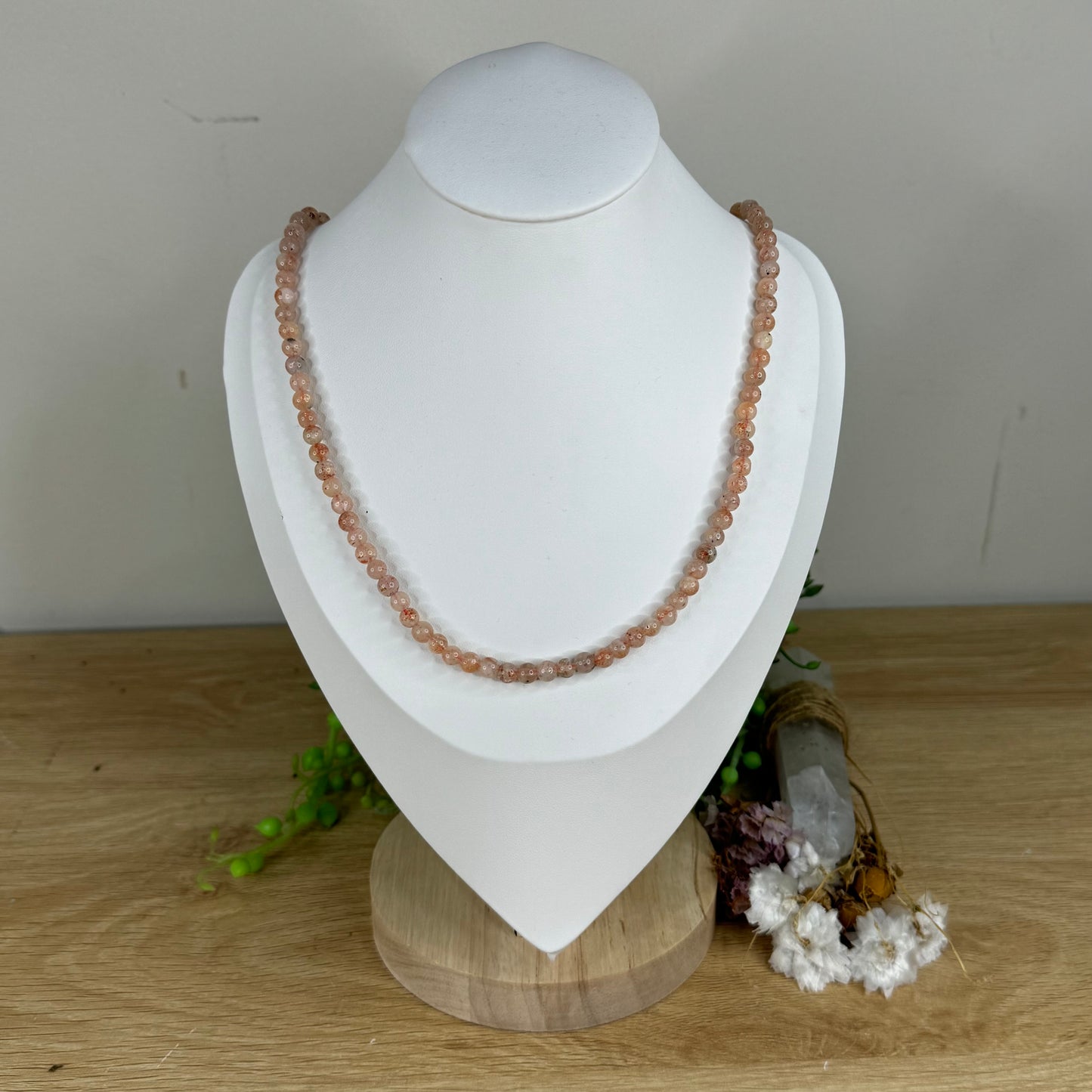 Sunstone Necklace (N619)