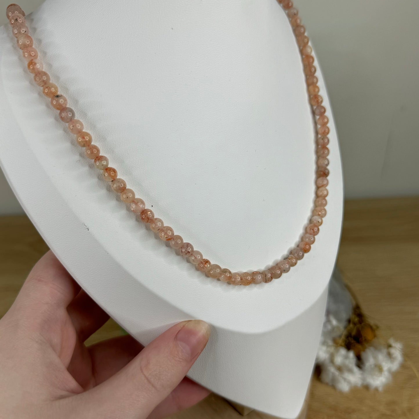 Sunstone Necklace (N619)