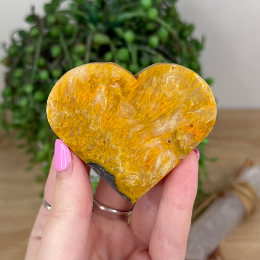Bumble Bee Jasper Heart (X472)