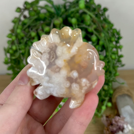 Flower Agate Fish (N505)