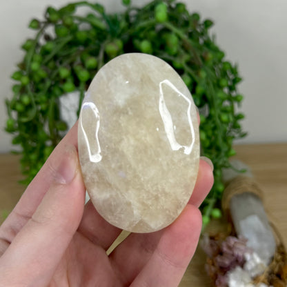 Moonstone Palm Stone (N483)