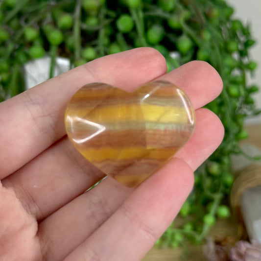 Candy Fluorite Heart (N490)